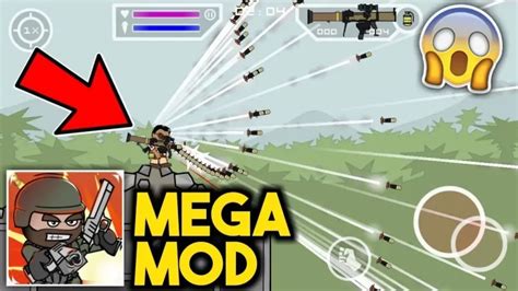 Download New Mini Militia Mega Mod APK (v5.2.2 for Free).